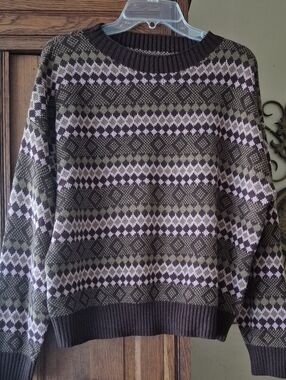 SHEIN Curve Crewneck Sweater